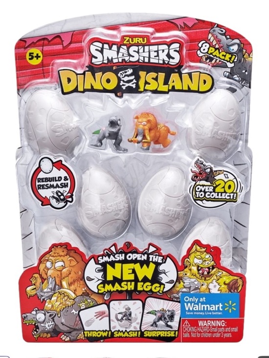 Zuru Toys Other - NEW Zuru Smashers Dino Island Pack Smash Eggs, Brand New Factory Sealed In Box